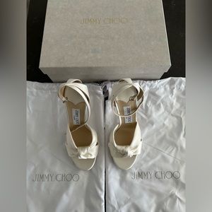 Jimmy Choo Rosie 120 satin sandal